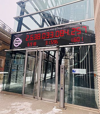 Darum steigt das Schuldenuhr-Tempo 2026 so rasant Darum steigt das Schuldenuhr-Tempo 2026 so rasant