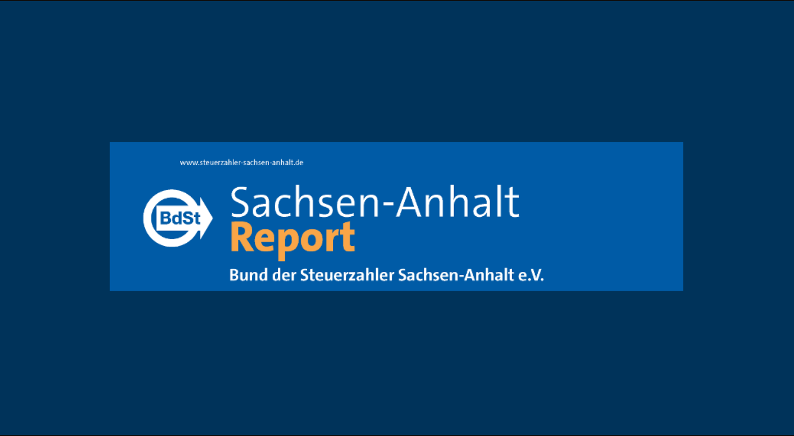 Sachsen-Anhalt Report Mai 2023