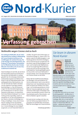Landesbeilage Mecklenburg-Vorpommern Juli/August 2021 Landesbeilage Mecklenburg-Vorpommern Juli/August 2021