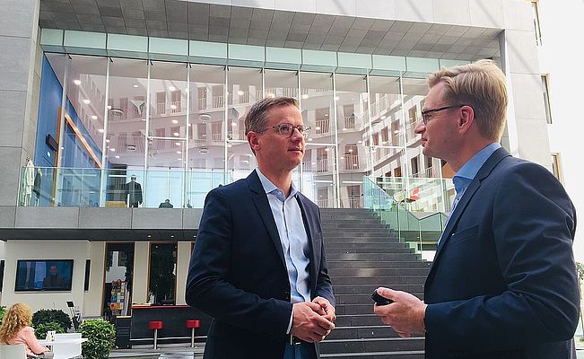 Top.Talk zwischen Holznagel und Linnemann Top.Talk zwischen Holznagel und Linnemann