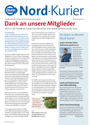 Landesbeilage Mecklenburg-Vorpommern Dezember 2021 Landesbeilage Mecklenburg-Vorpommern Dezember 2021