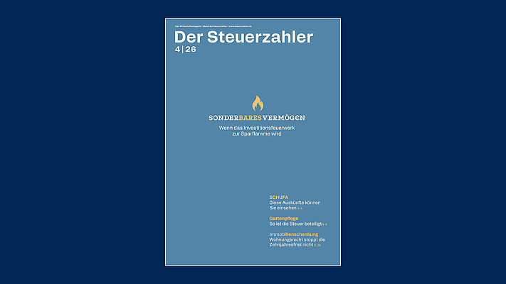 DER STEUERZAHLER April 2026 DER STEUERZAHLER April 2026