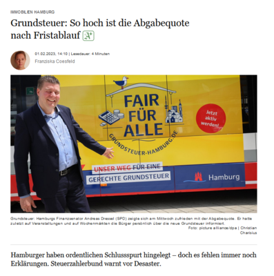 „Die Bürger wären beruhigt, die Finanzämter entlastet“ „Die Bürger wären beruhigt, die Finanzämter entlastet“