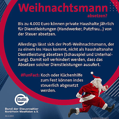 Den Weihnachtsmann absetzen? Den Weihnachtsmann absetzen?