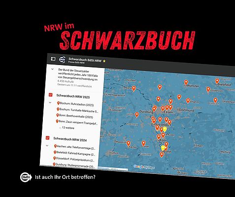 Steuergeld-Verschwendung in NRW 2025 Steuergeld-Verschwendung in NRW 2025