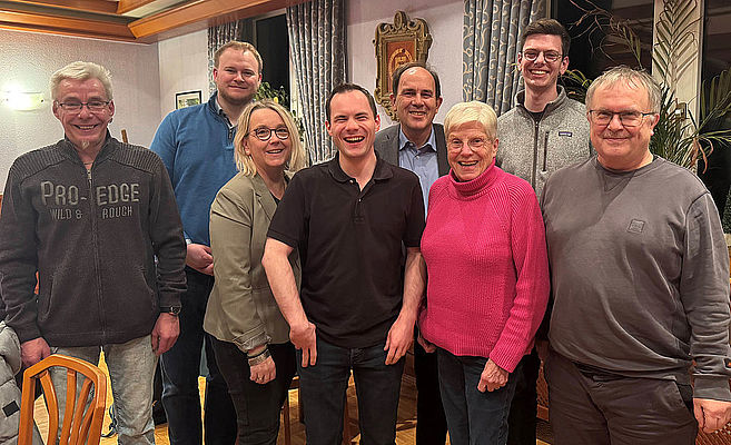 Eberhard Kanski zu Haushaltsberatungen bei FDP in Emsdetten Eberhard Kanski zu Haushaltsberatungen bei FDP in Emsdetten