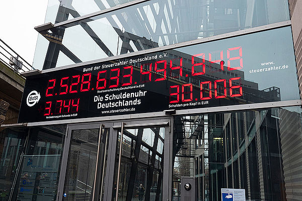 Schuldentempo 2023: Bund bleibt der Treiber Nr. 1! Schuldentempo 2023: Bund bleibt der Treiber Nr. 1!