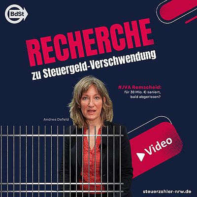 JVA Remscheid: 38 Millionen Euro versenkt? JVA Remscheid: 38 Millionen Euro versenkt?