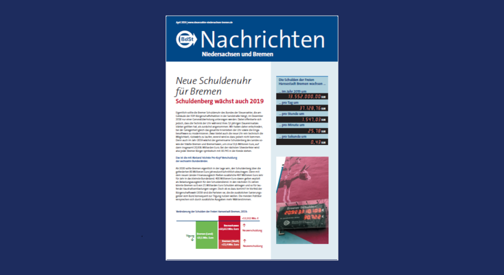 BdSt-Nachrichten Niedersachsen und Bremen April 2019 BdSt-Nachrichten Niedersachsen und Bremen April 2019