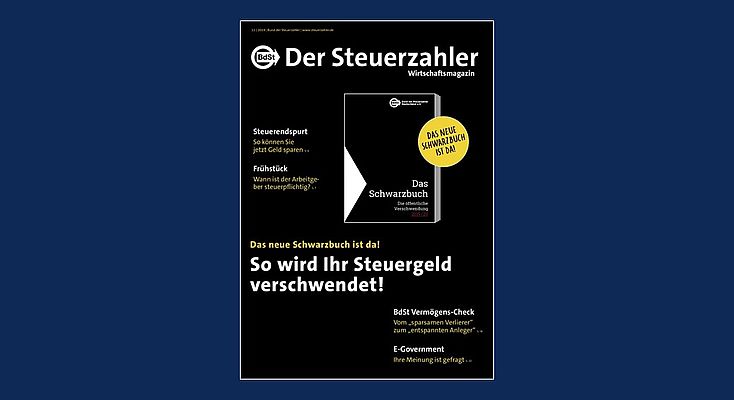 DER STEUERZAHLER November DER STEUERZAHLER November
