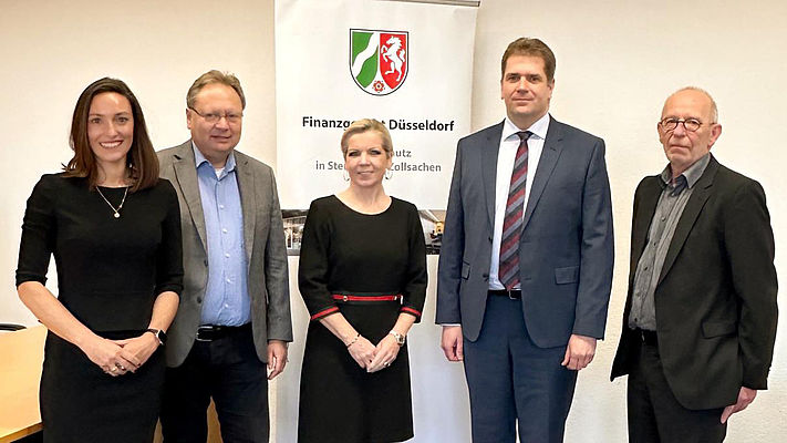 BdSt NRW zum Gespräch beim Finanzgericht Düsseldorf