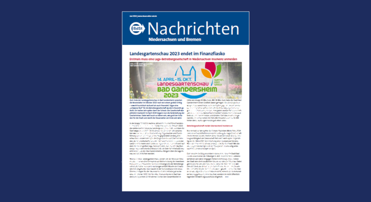 BdSt-Nachrichten Niedersachsen und Bremen Juni 2024