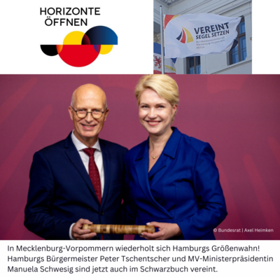 Verein Segel setzen - Viel Wind um Bundesratslogo Verein Segel setzen - Viel Wind um Bundesratslogo
