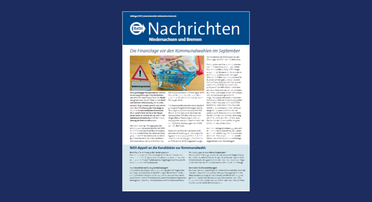 BdSt-Nachrichten Niedersachsen und Bremen Juli/August 2021