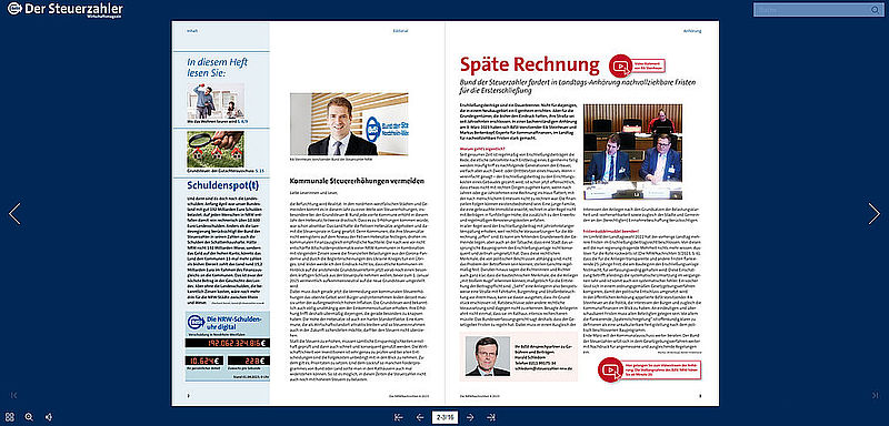 Praktisches e-Paper vom BdSt NRW Praktisches e-Paper vom BdSt NRW