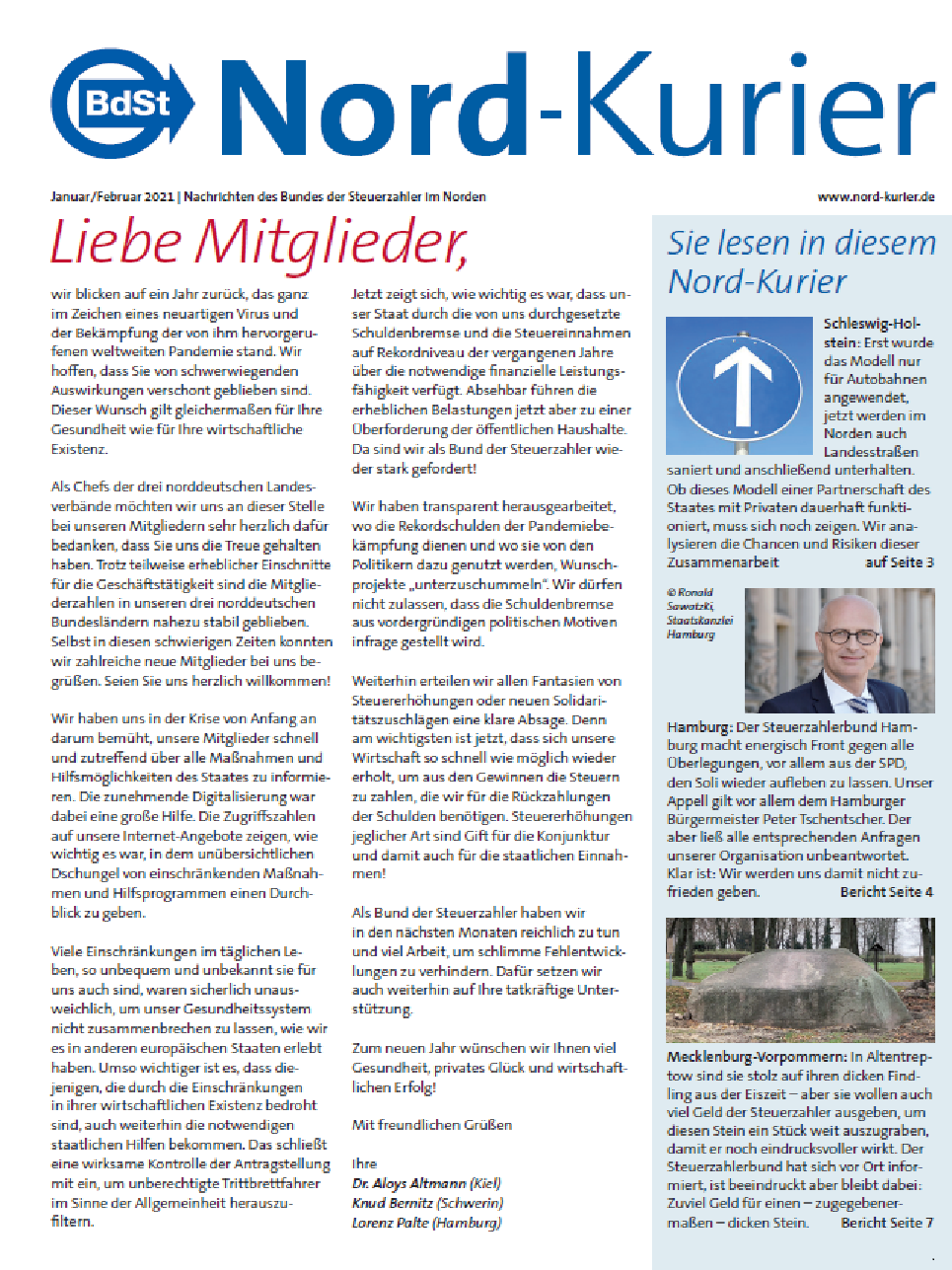 Nord-Kurier Jan./Februar