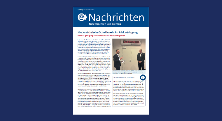 BdSt-Nachrichten Niedersachsen und Bremen April 2024 BdSt-Nachrichten Niedersachsen und Bremen April 2024