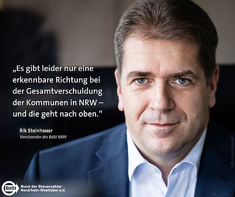 NRW-Kommunen türmen weiter Schulden auf NRW-Kommunen türmen weiter Schulden auf