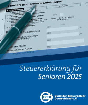 Aktualisierter Ratgeber „Steuererklärung für Senioren 2025“ Aktualisierter Ratgeber „Steuererklärung für Senioren 2025“