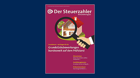 Der Steuerzahler Wirtschaftsmagazin Ausgabe Januar/Februar 2024 Cover