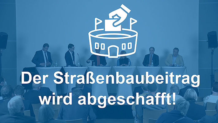 Straßenbaubeitrag gekillt! Endlich!