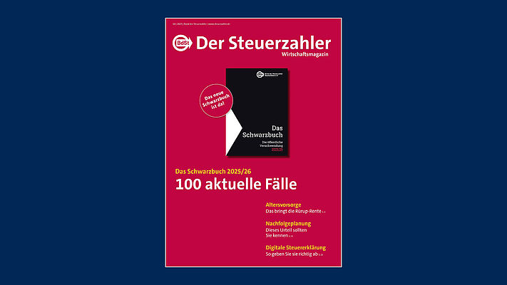 DER STEUERZAHLER Oktober 2025 DER STEUERZAHLER Oktober 2025