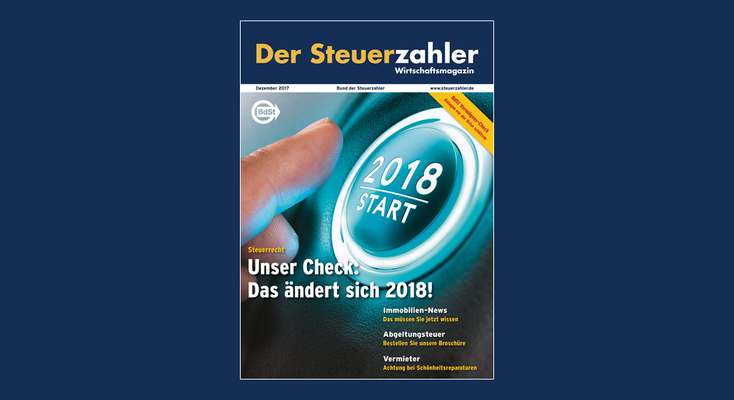 DER STEUERZAHLER Dezember DER STEUERZAHLER Dezember