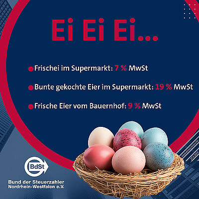 Der BdSt NRW wünscht frohe Ostern Der BdSt NRW wünscht frohe Ostern
