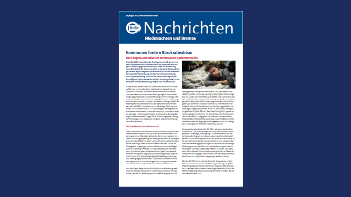 BdSt-Nachrichten Niedersachsen und Bremen Juli/August 2025 BdSt-Nachrichten Niedersachsen und Bremen Juli/August 2025