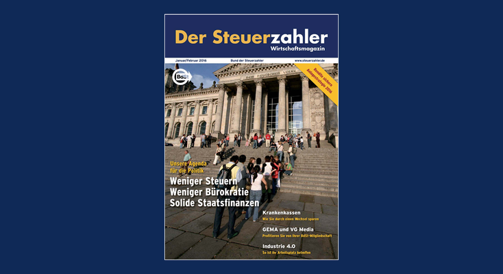 DER STEUERZAHLER Januar/Februar DER STEUERZAHLER Januar/Februar