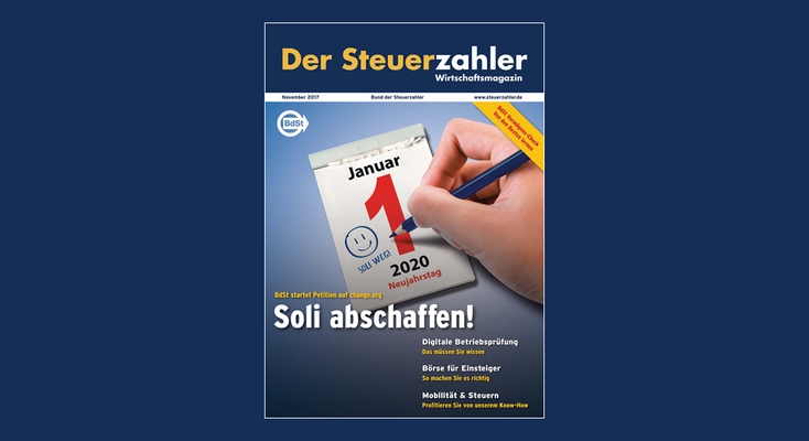 DER STEUERZAHLER November DER STEUERZAHLER November