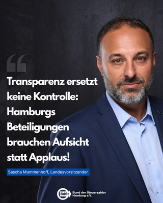 Mit 372 direkten und indirekten stadteigenen Firmen und rund 79.000 Beschäftigten hat Hamburg die Übersicht über seine Beteiligungen längst verloren!