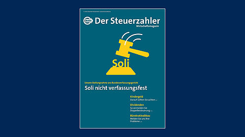 Der Steuerzahler Wirtschaftsmagazin Ausgabe März 2024 Cover