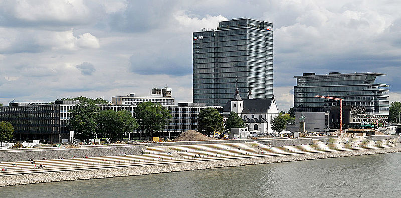 Rheinboulevard Köln: Über 4 Millionen Euro für Erweiterung