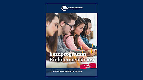 Cover Lernprogramm Einkommenssteuer