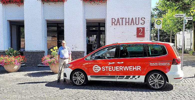 Auf Steuerwehrtour in Xanten Auf Steuerwehrtour in Xanten