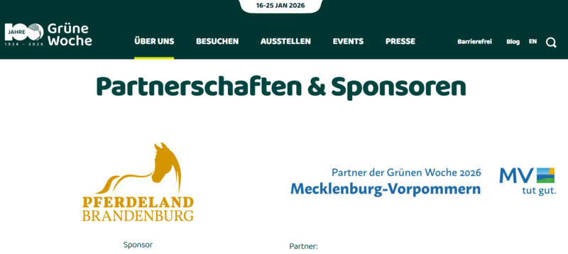 Grüne Woche: Landesregierung hat ein Transparenzproblem Grüne Woche: Landesregierung hat ein Transparenzproblem