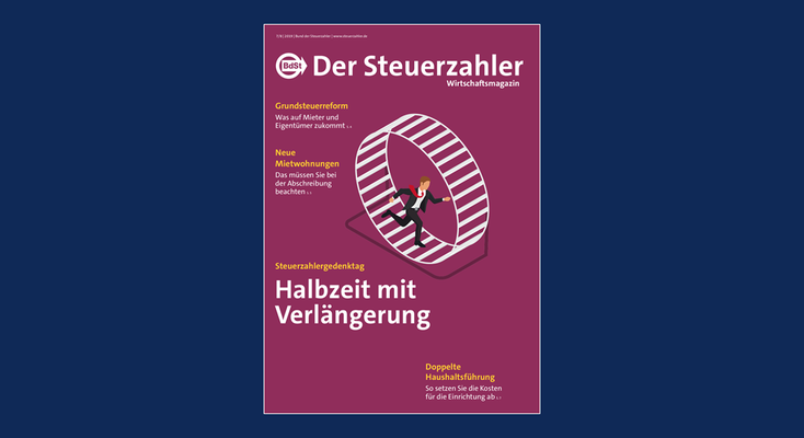 DER STEUERZAHLER Juli/August DER STEUERZAHLER Juli/August
