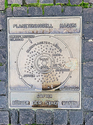 Hagener „Planetenweg“ für 190.000 Euro saniert Hagener „Planetenweg“ für 190.000 Euro saniert