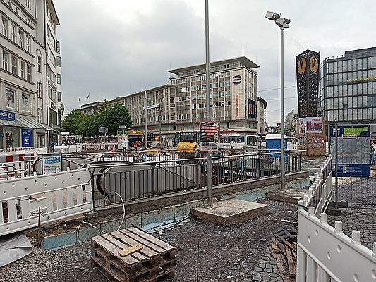 Bielefelder Jahnplatz: Umbau doppelt so teuer