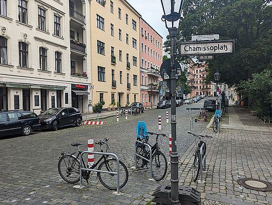 Verkehrsberuhigung am Chamissoplatz