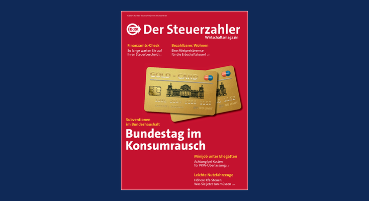 DER STEUERZAHLER April DER STEUERZAHLER April