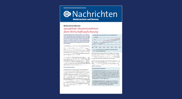 BdSt-Nachrichten Niedersachsen und Bremen Dezember 2021 BdSt-Nachrichten Niedersachsen und Bremen Dezember 2021