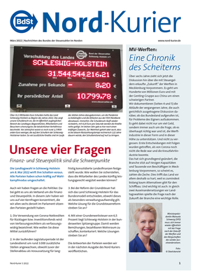 Landesbeilage "Nord-Kurier" Mecklenburg-Vorpommern März 2022 Landesbeilage "Nord-Kurier" Mecklenburg-Vorpommern März 2022
