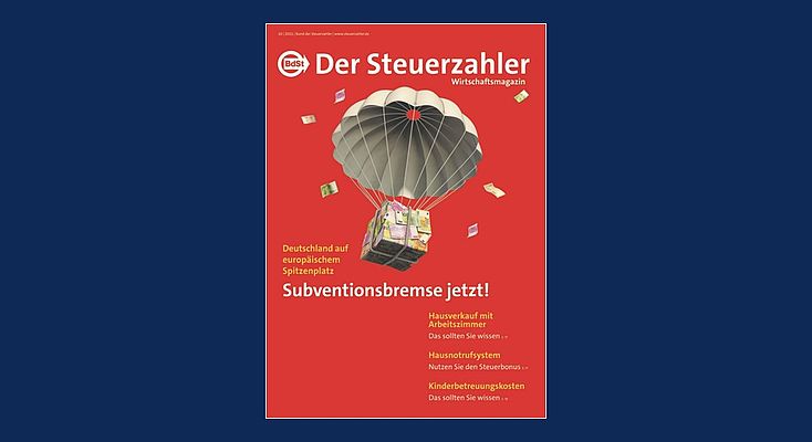DER STEUERZAHLER Oktober DER STEUERZAHLER Oktober