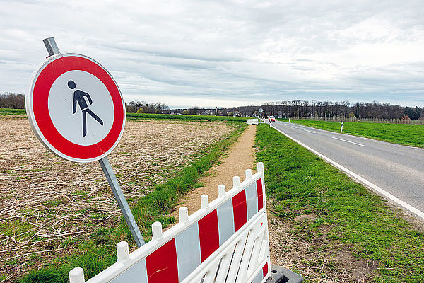 Vorschrift schlägt Pragmatismus: Weg kostet statt 300 Euro jetzt 250.000 Euro Vorschrift schlägt Pragmatismus: Weg kostet statt 300 Euro jetzt 250.000 Euro