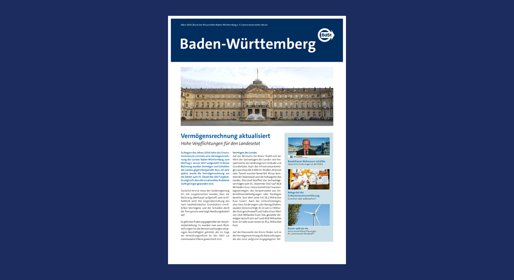 Landesbeilage Baden-Württemberg März