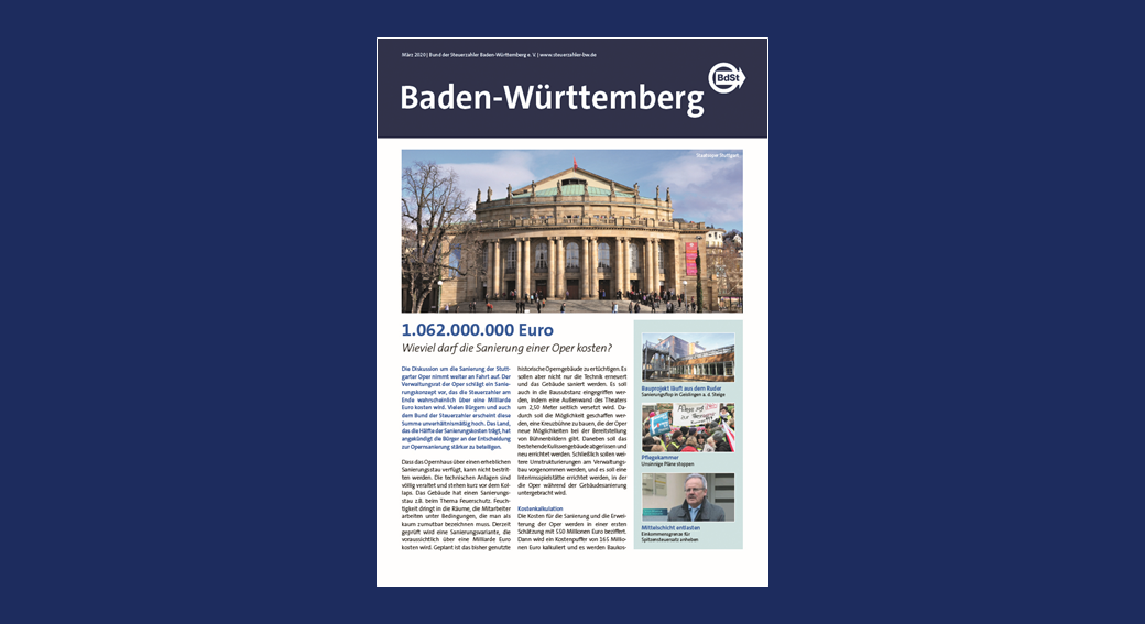 Landesbeilage Baden-Württemberg März