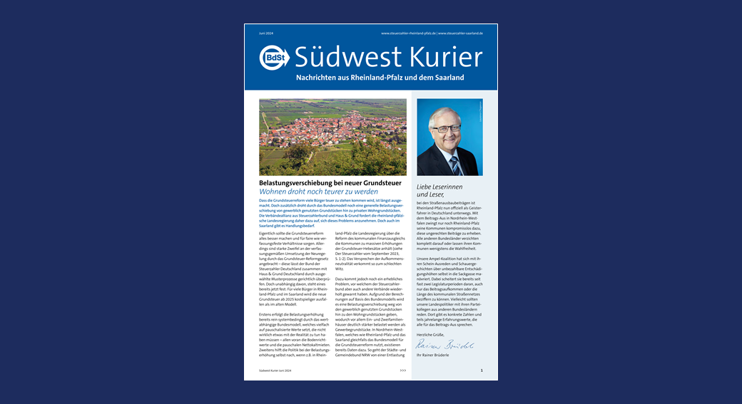 Landesbeilage Rheinland-Pfalz/Saarland Juni 2024