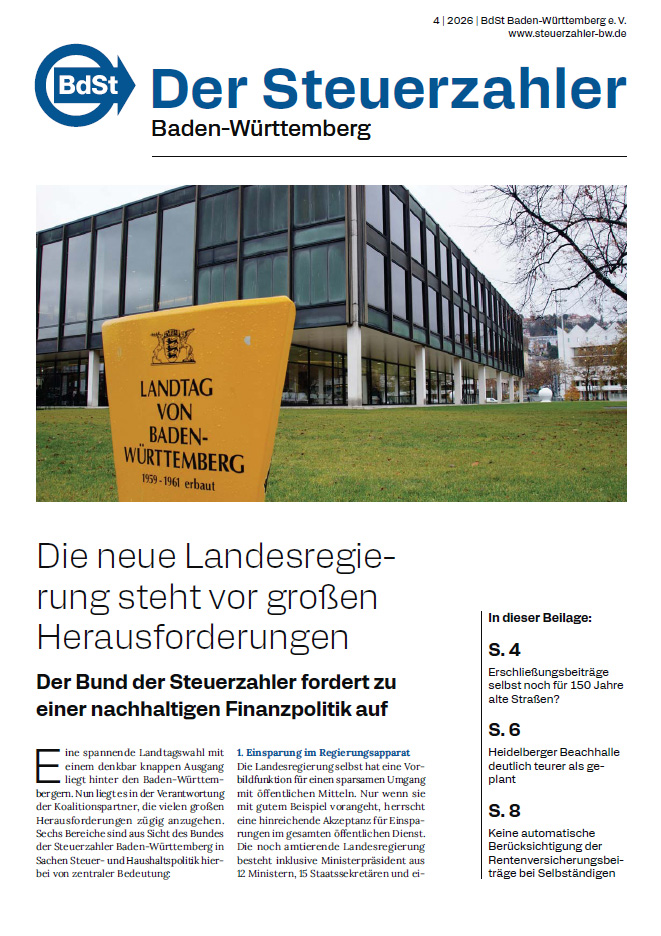 Landesbeilage Baden-Württemberg April 2026